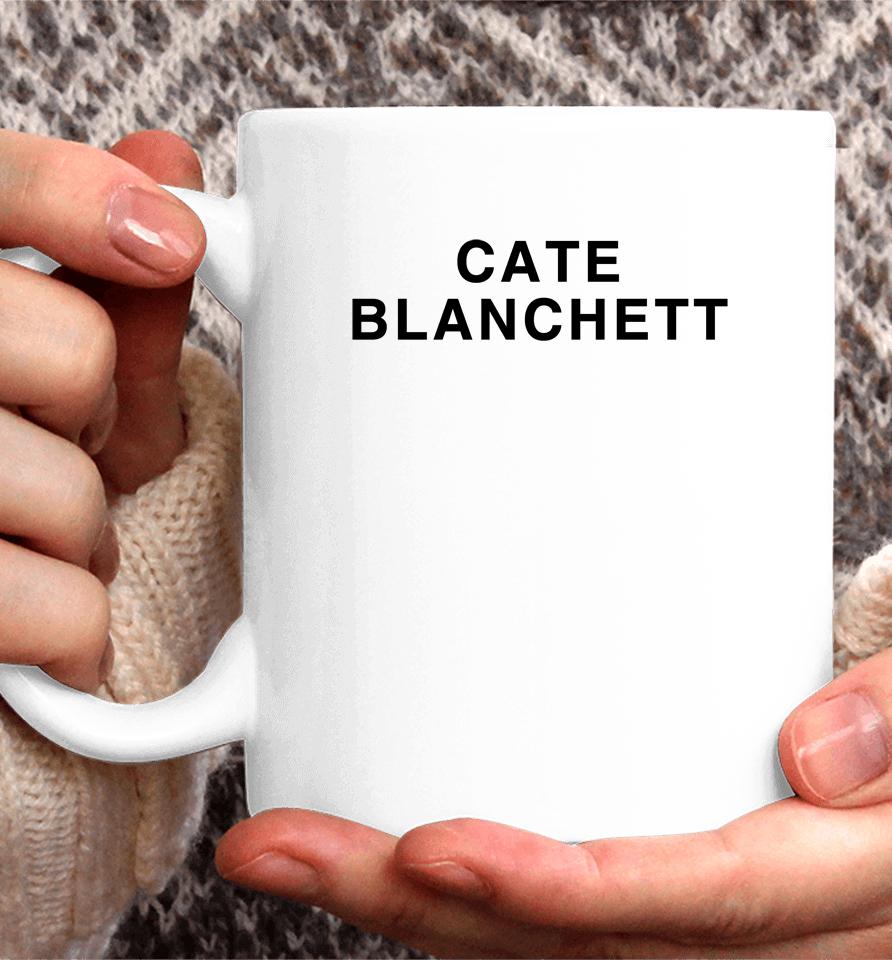 Girlsontopstees Cate Blanchett Coffee Mug