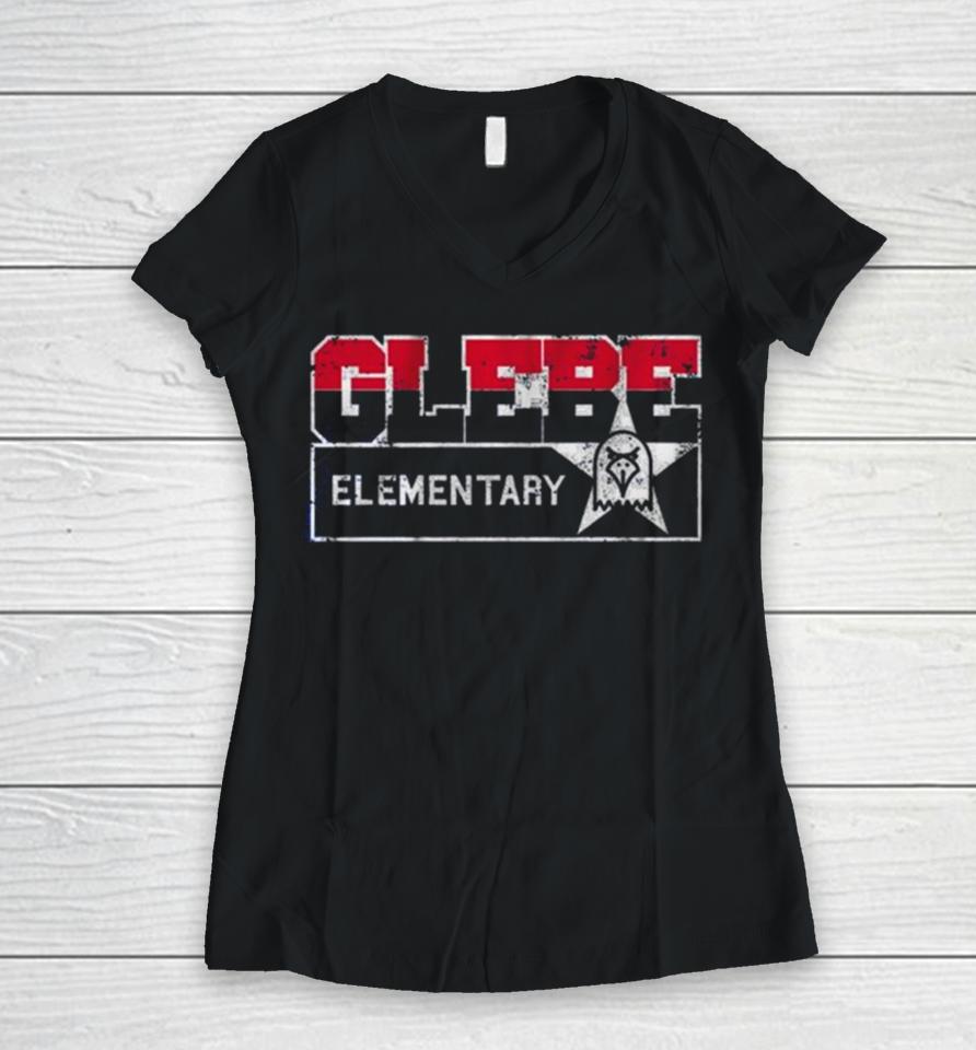 Glebe Elementary Dream Team Women V-Neck T-Shirt