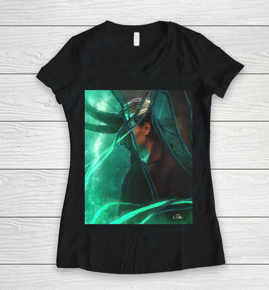 Glorious Purpose God Of Stories Loki Season 2 By Boss Logic Women V-Neck T-Shirt