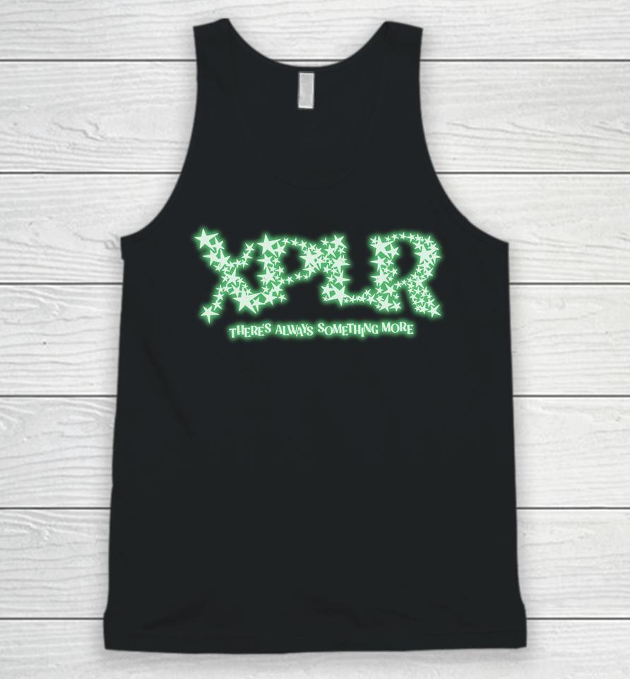 Glow In The Dark Stars Xplr There's Always Something More Unisex Tank Top