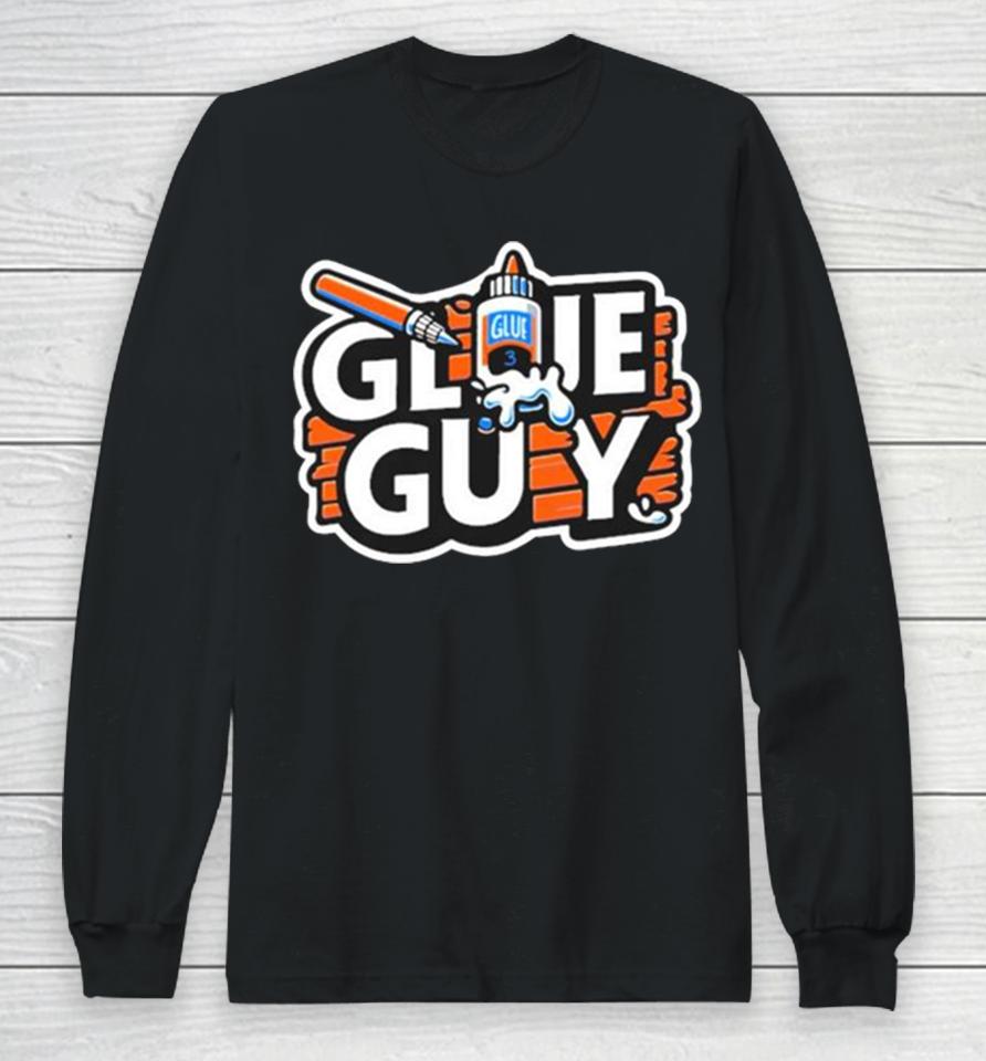 Glue Guy 3 New York Knicks Long Sleeve T-Shirt