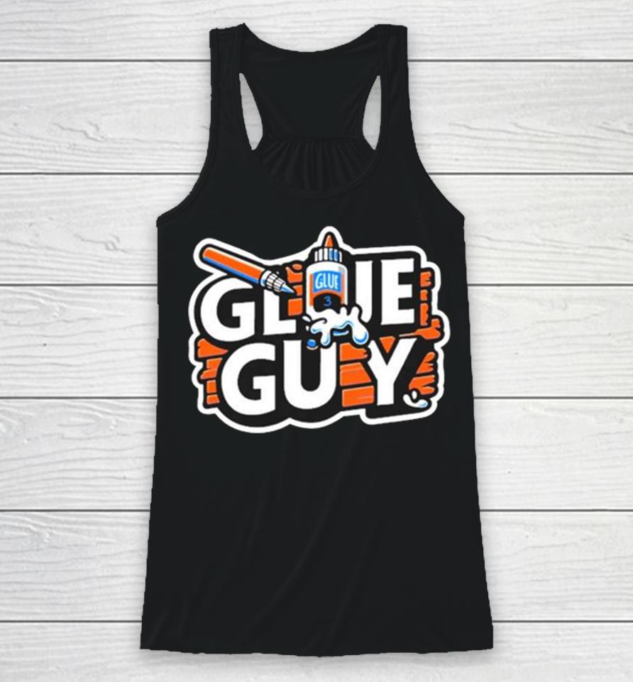 Glue Guy 3 New York Knicks Racerback Tank