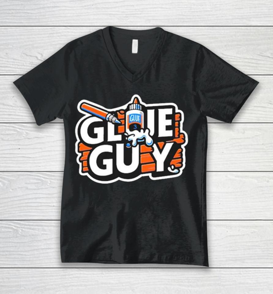 Glue Guy 3 New York Knicks Unisex V-Neck T-Shirt