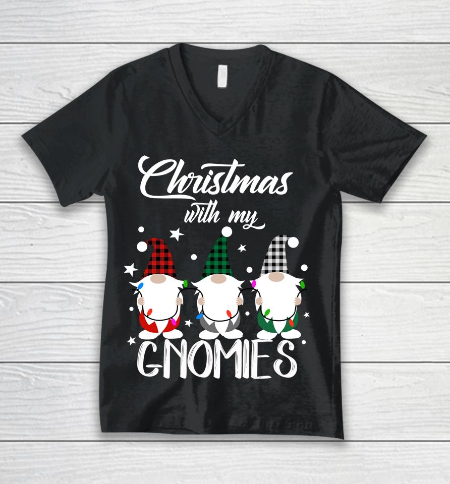 Gnome Family Christmas Unisex V-Neck T-Shirt