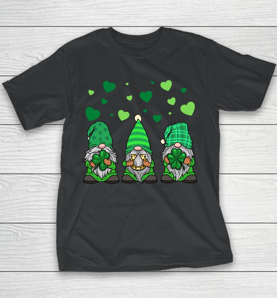 Gnome Leprechaun Green Gnomes Tomte St Patrick's Day Youth T-Shirt