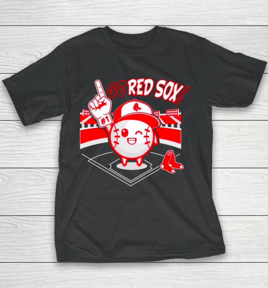 Go Boston Red Sox Baseball Mlb Youth T-Shirt