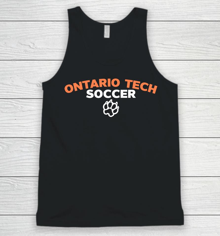 Go Ridgebacks Shop Ontario Tech Soccer Unisex Tank Top