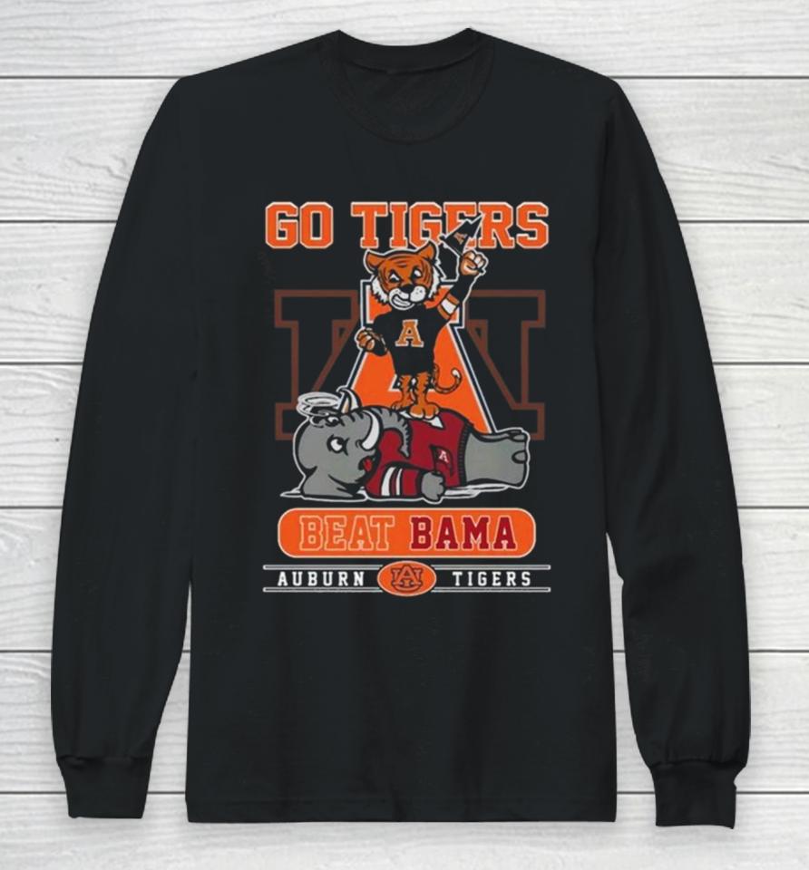 Go Tigers Beat Bama Auburn Tigers 2023 Long Sleeve T-Shirt