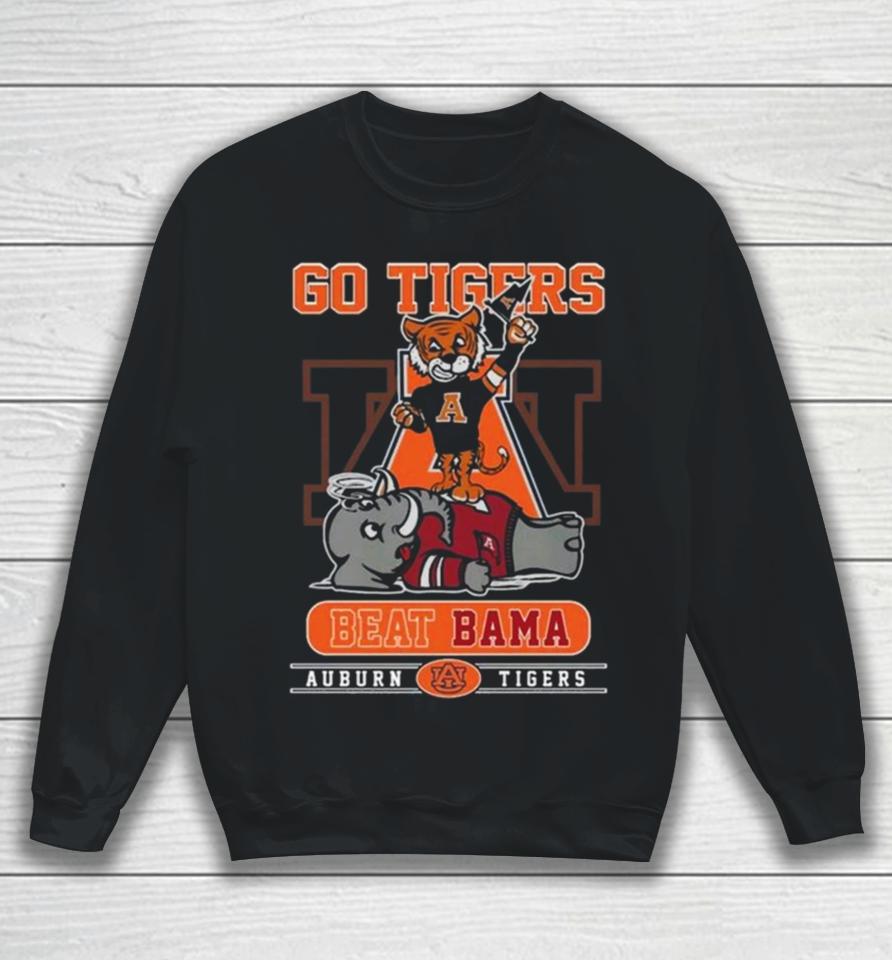 Go Tigers Beat Bama Auburn Tigers 2023 Sweatshirt
