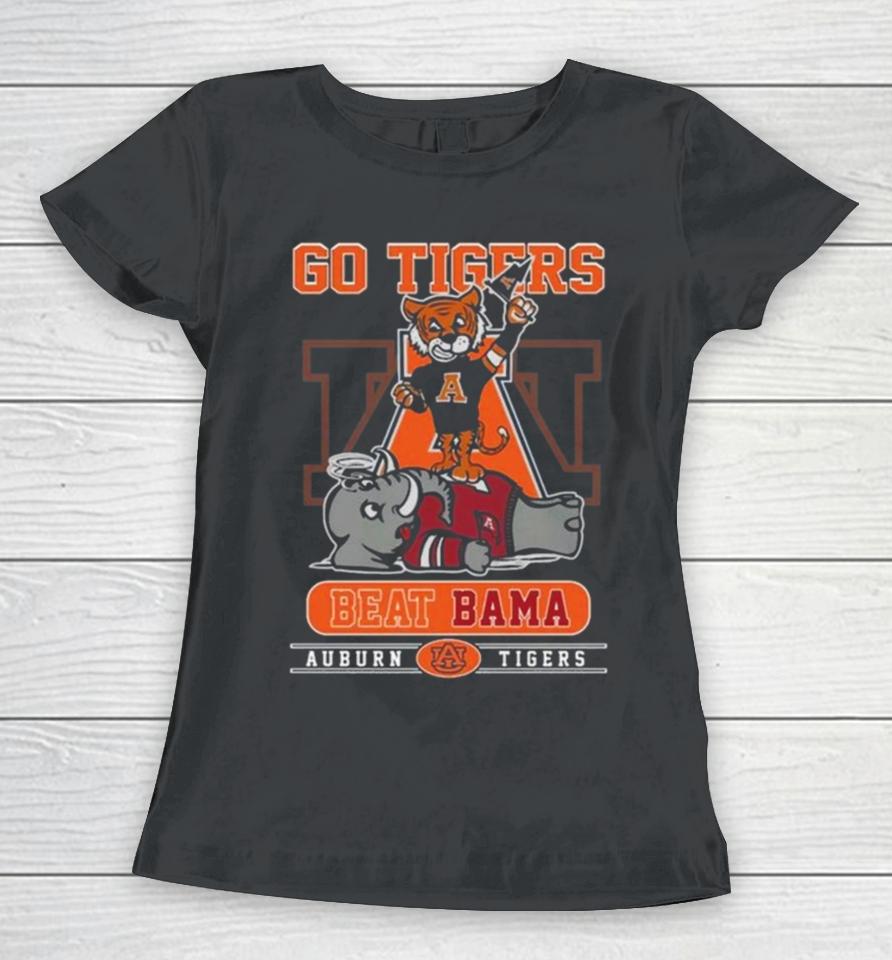 Go Tigers Beat Bama Auburn Tigers 2023 Women T-Shirt
