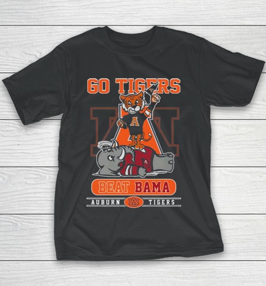 Go Tigers Beat Bama Auburn Tigers 2023 Youth T-Shirt