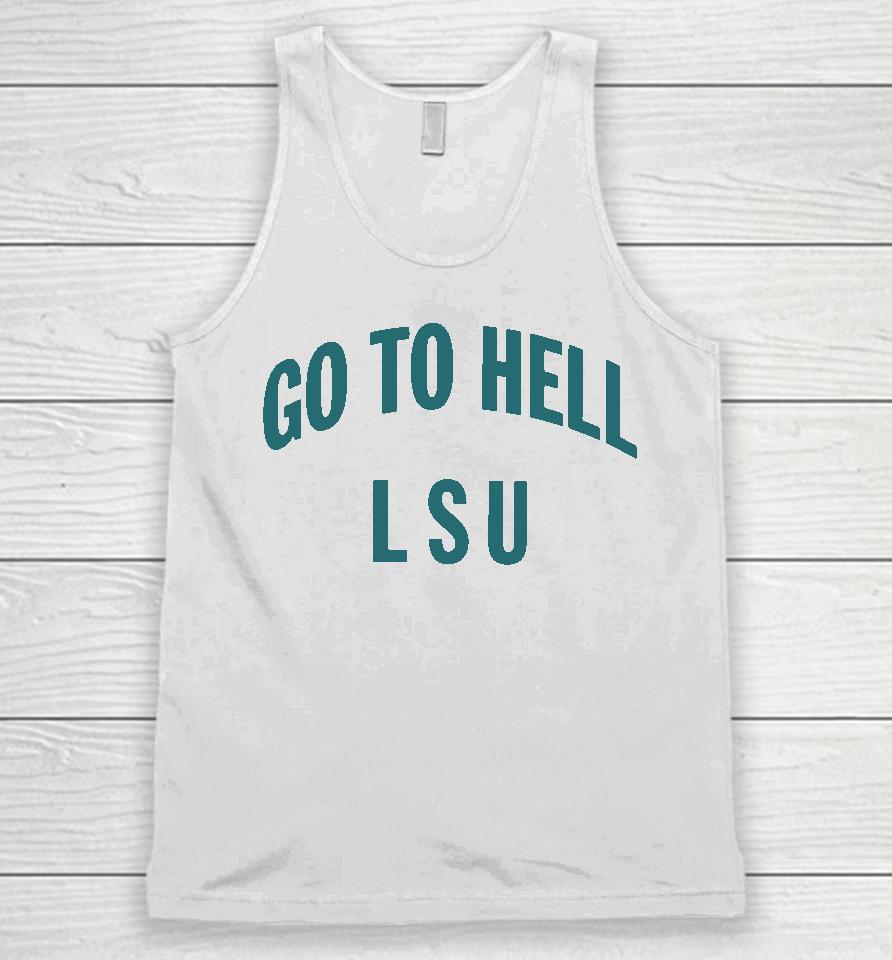 Go To Hell Lsu Tulan Unisex Tank Top