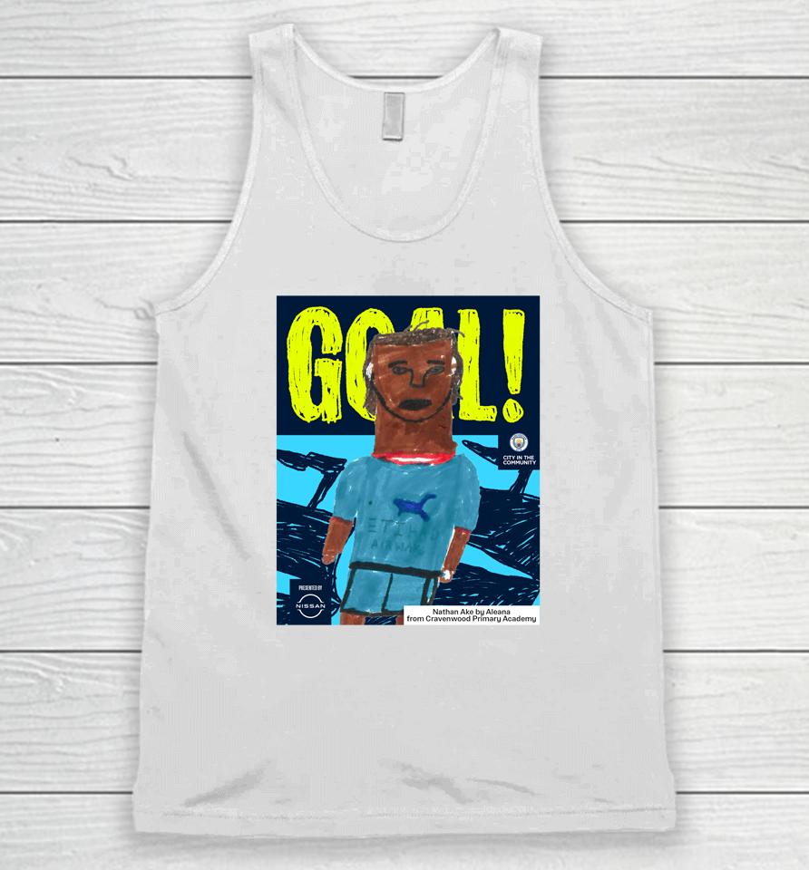 Goal Nathan Ake By Aleana From Cravenwood Primary Academy Unisex Tank Top