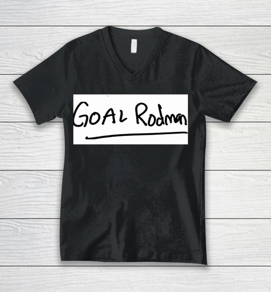 Goal Rodman Unisex V-Neck T-Shirt