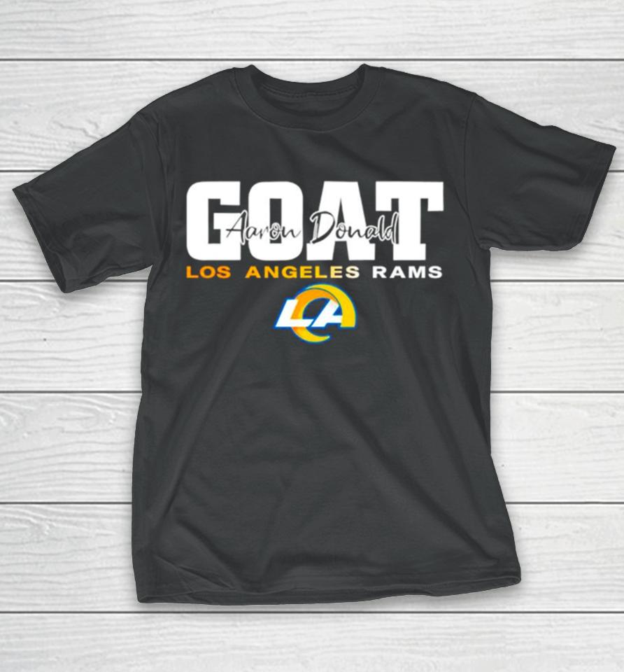 Goat Aaron Donald Los Angeles Rams T-Shirt