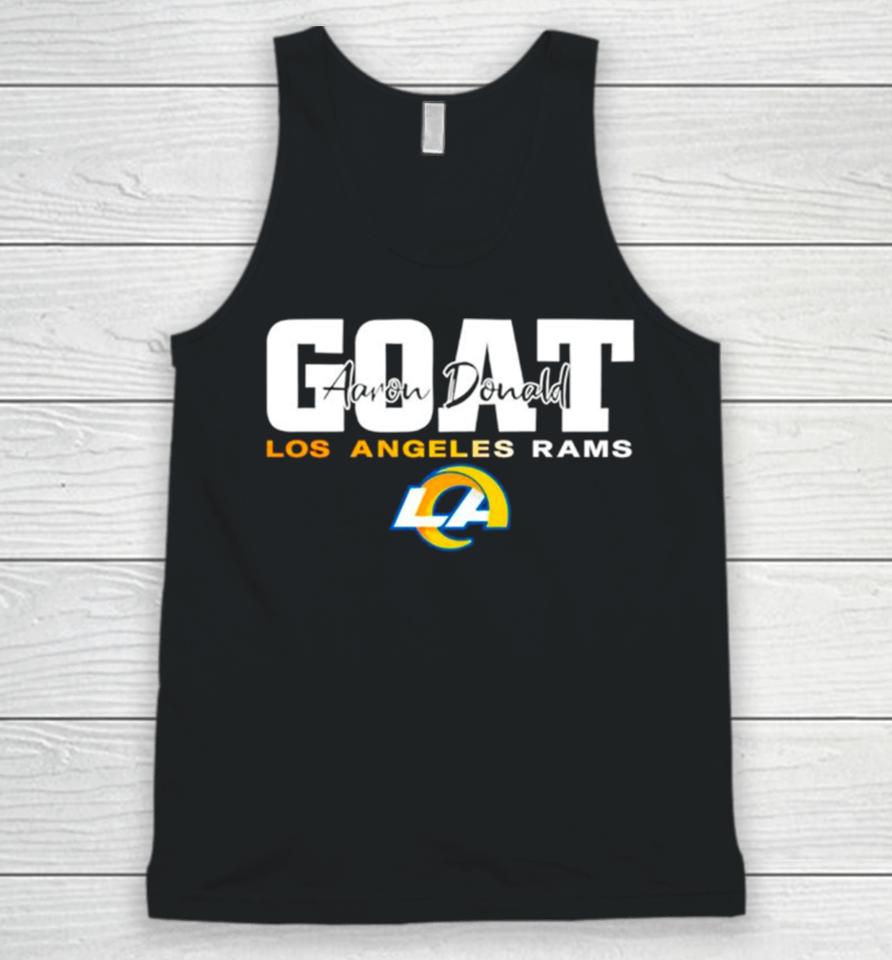 Goat Aaron Donald Los Angeles Rams Unisex Tank Top
