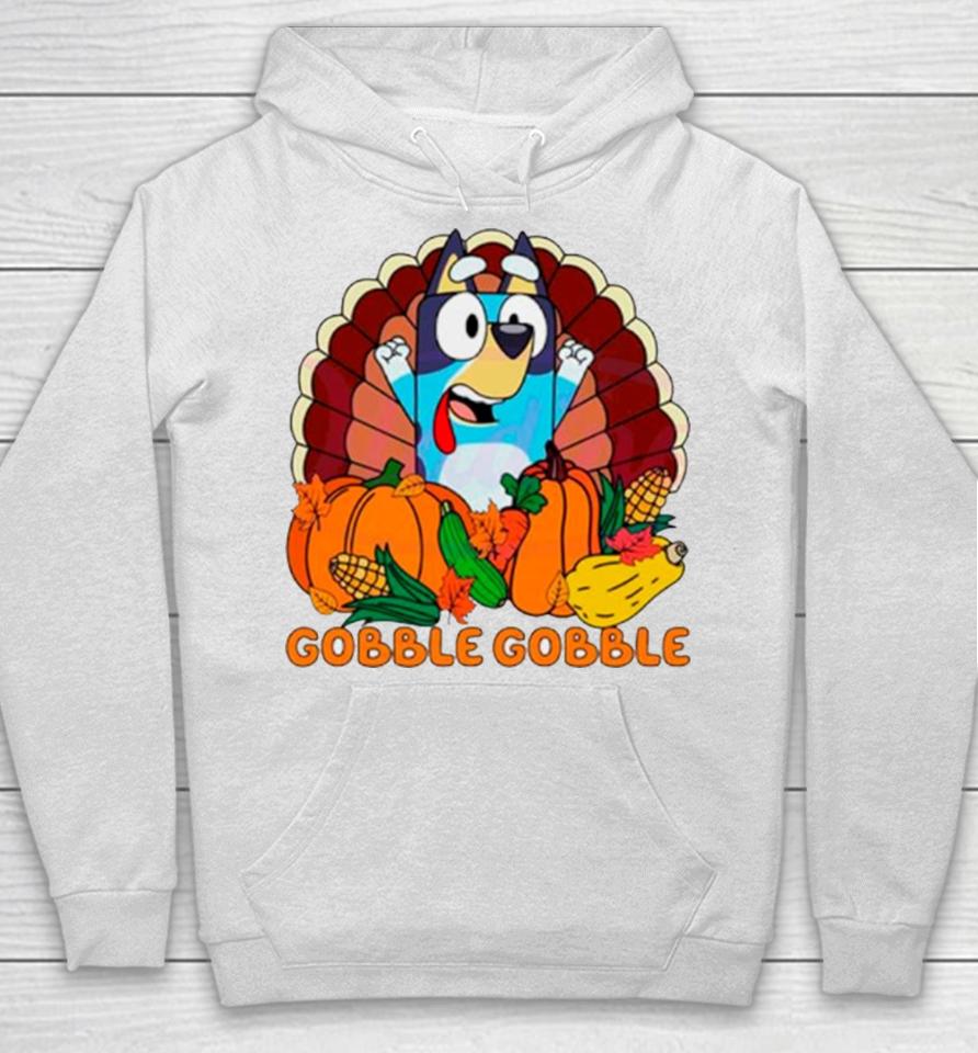 Gobble Gobble Bluey Thanksgiving Hoodie