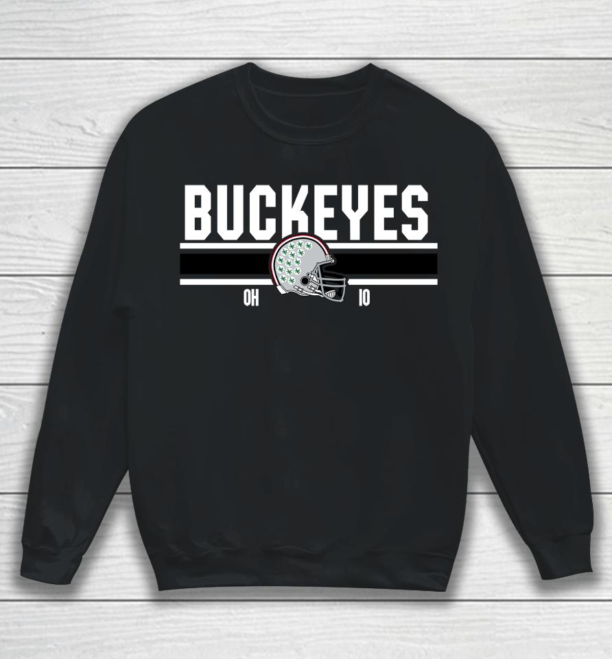 Gobuckeyes Shop Ohio State Buckeyes Helmet Sweatshirt