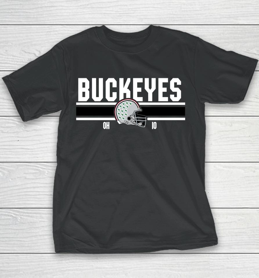 Gobuckeyes Shop Ohio State Buckeyes Helmet Youth T-Shirt