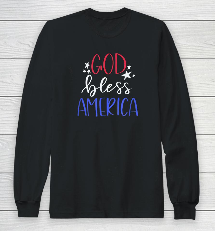 God Bless America Long Sleeve T-Shirt