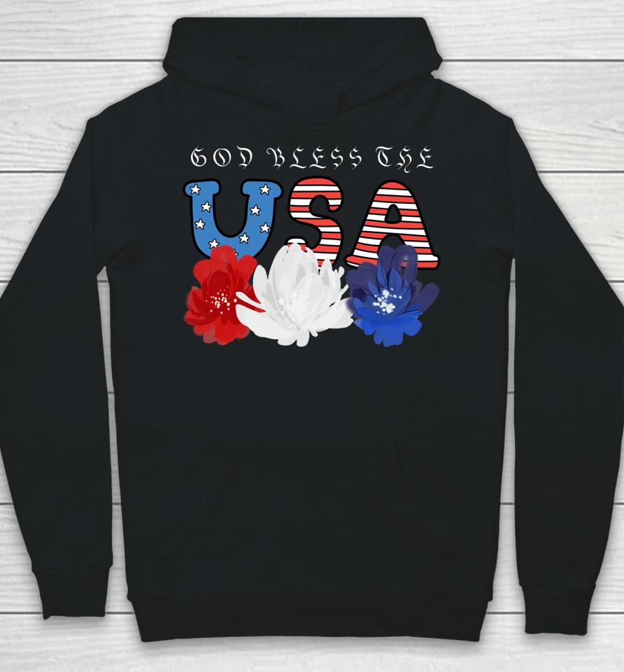 God Bless The Usa Patriotic Usa Flag Hoodie