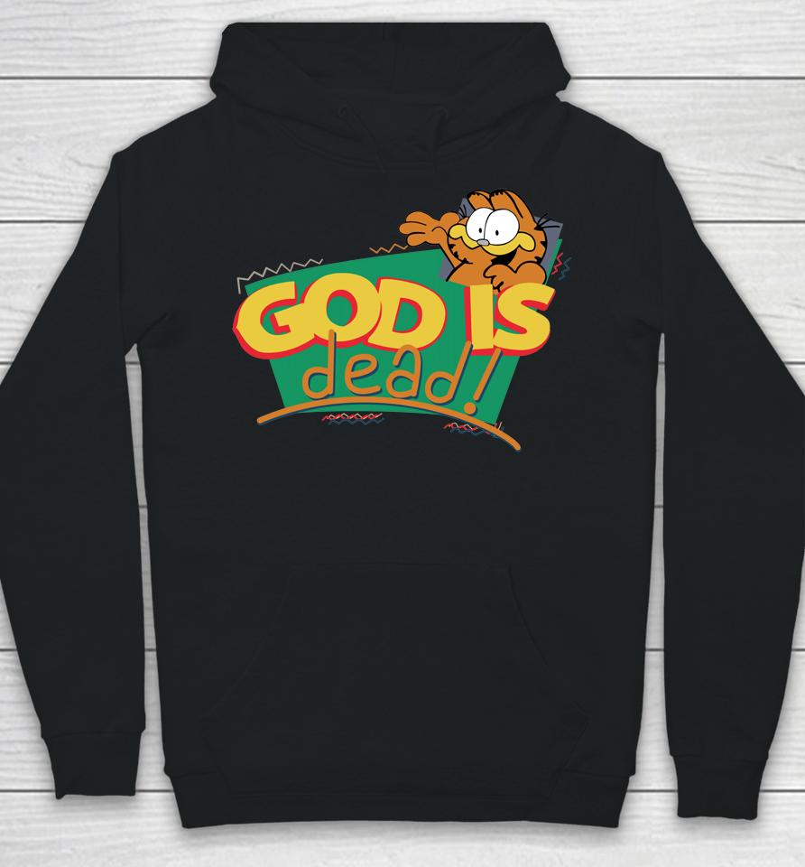 God Is Dead Garfield Hoodie