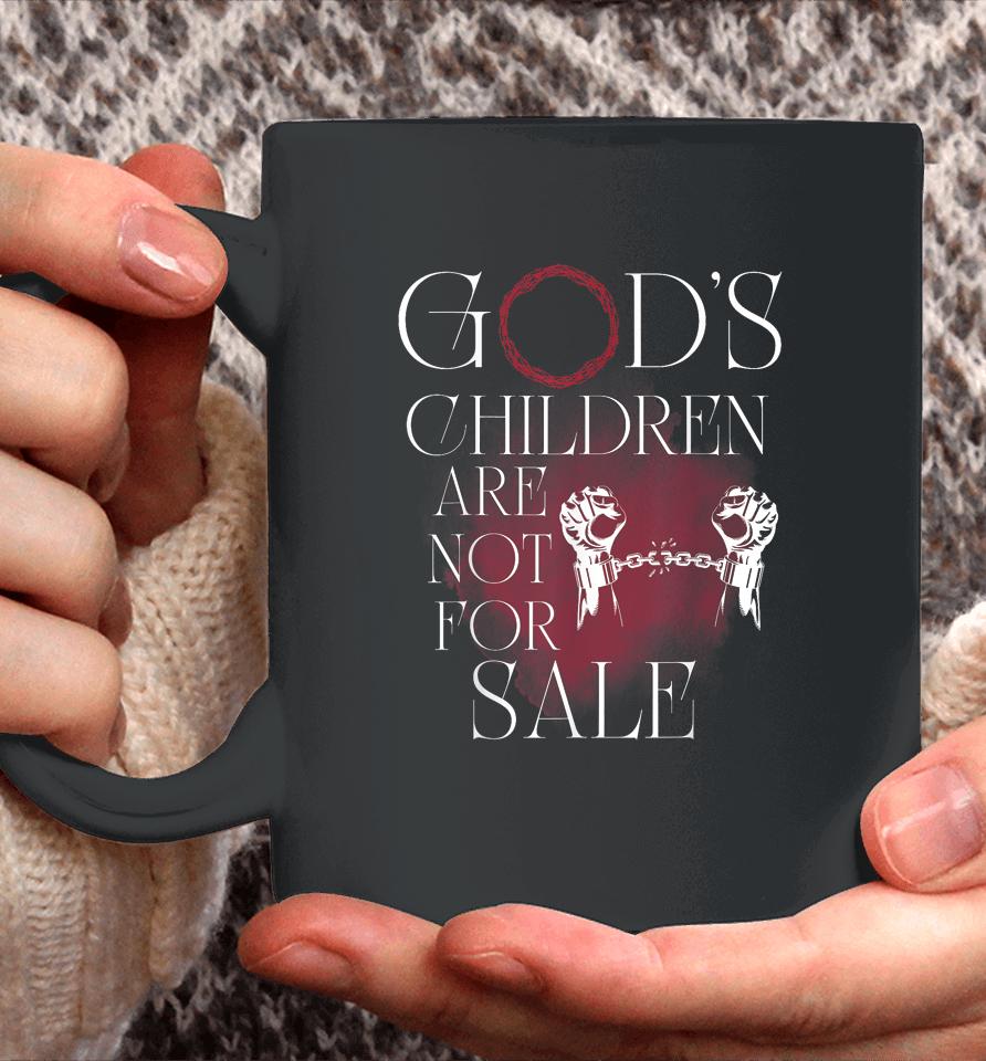 God's Children Are Not For Sale Jesus Christ Christian Coffee Mug