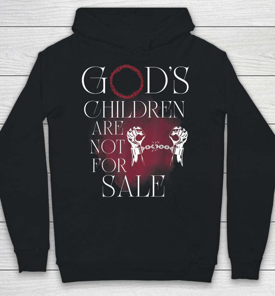 God's Children Are Not For Sale Jesus Christ Christian Hoodie