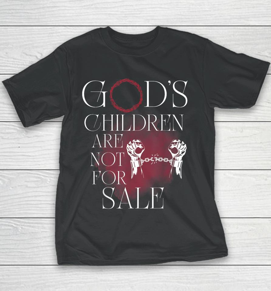 God's Children Are Not For Sale Jesus Christ Christian Youth T-Shirt