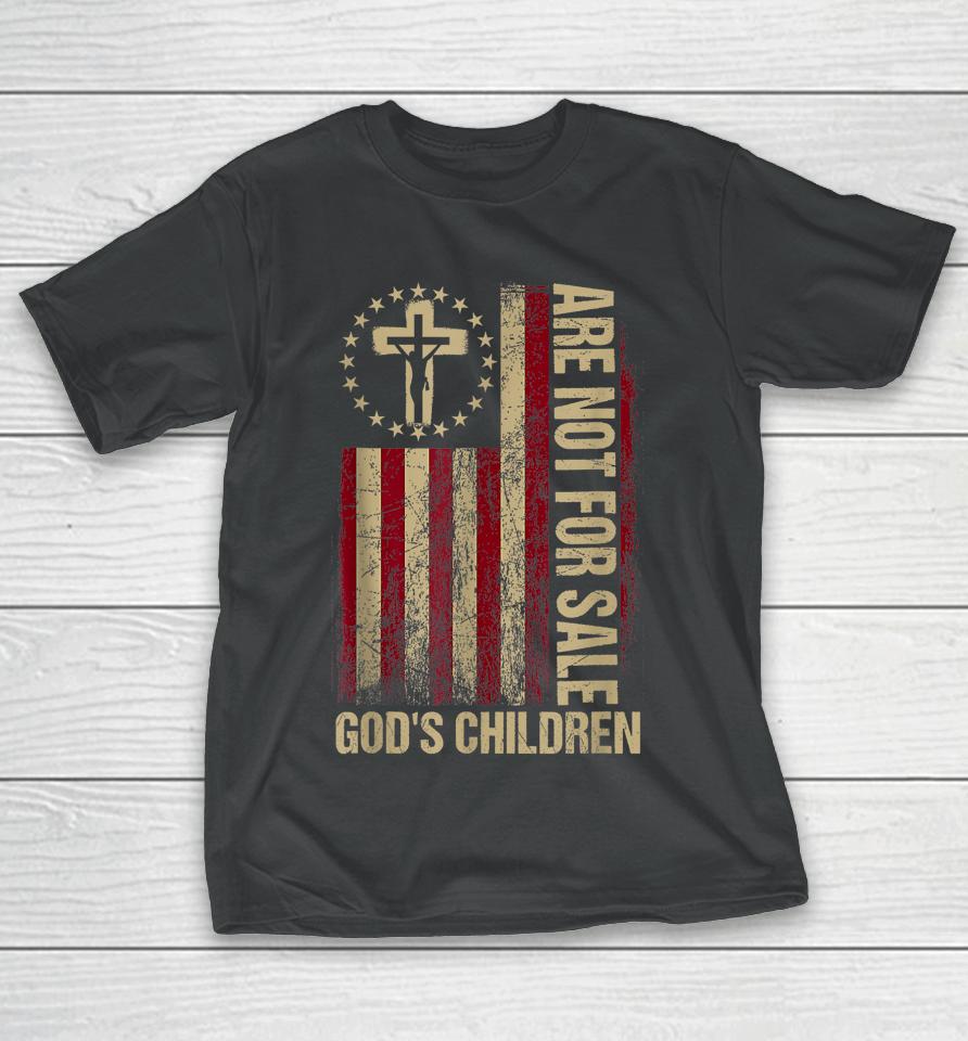God's Children Are Not For Sale Vintage God's Children Usa T-Shirt