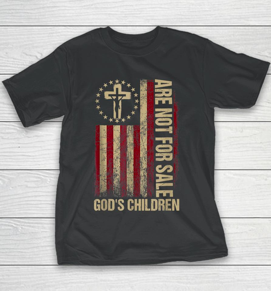 God's Children Are Not For Sale Vintage God's Children Usa Youth T-Shirt