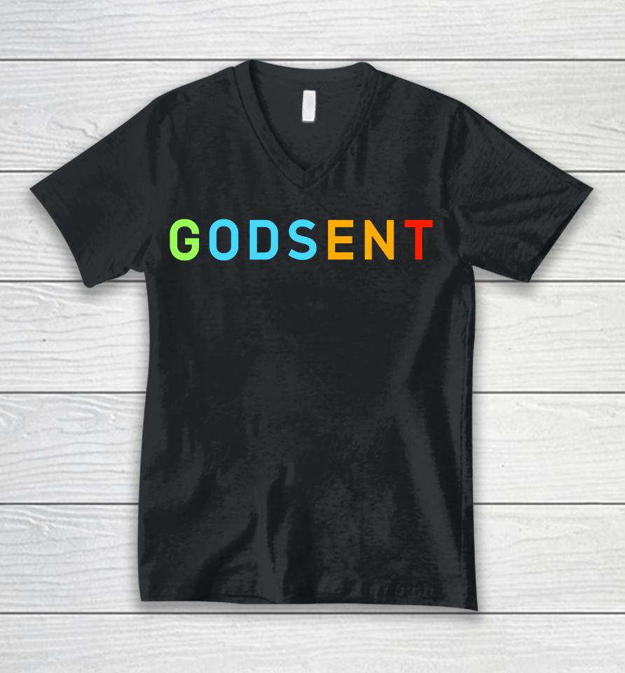 Godsent Unisex V-Neck T-Shirt