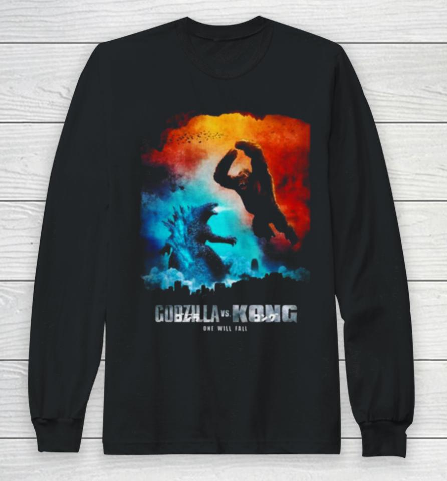 Godzilla X Kong The New Empire Vintage Unisex Gildan Long Sleeve T-Shirt