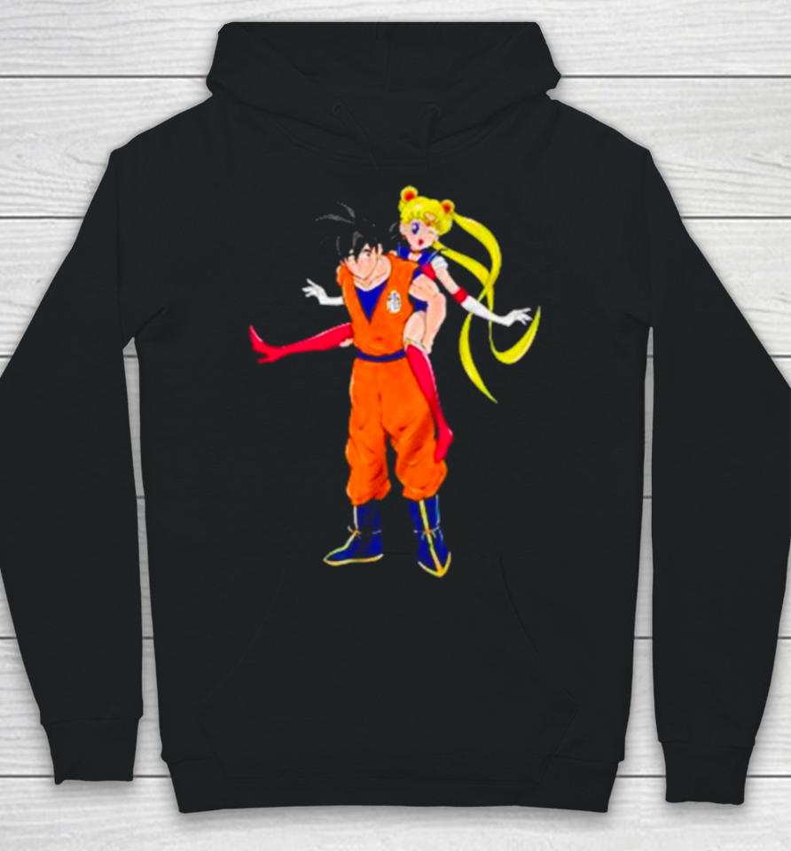 Goku X Usagi Sailor Moon Hoodie