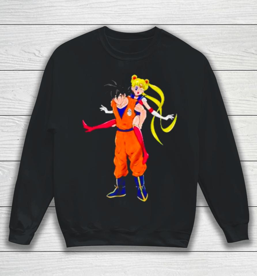 Goku X Usagi Sailor Moon Sweatshirt