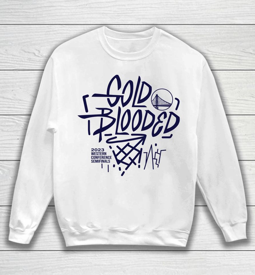 Gold Blooded 2023 Western Conference Semifinals Sweatshirt