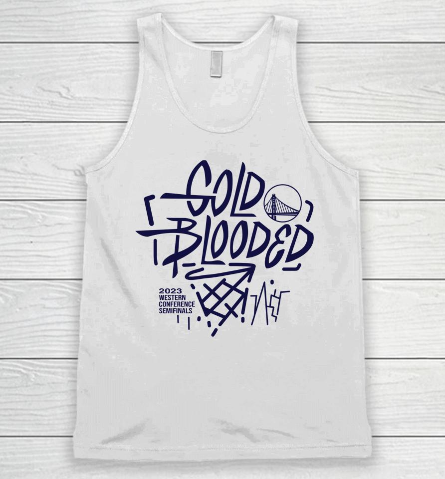 Gold Blooded 2023 Western Conference Semifinals Unisex Tank Top