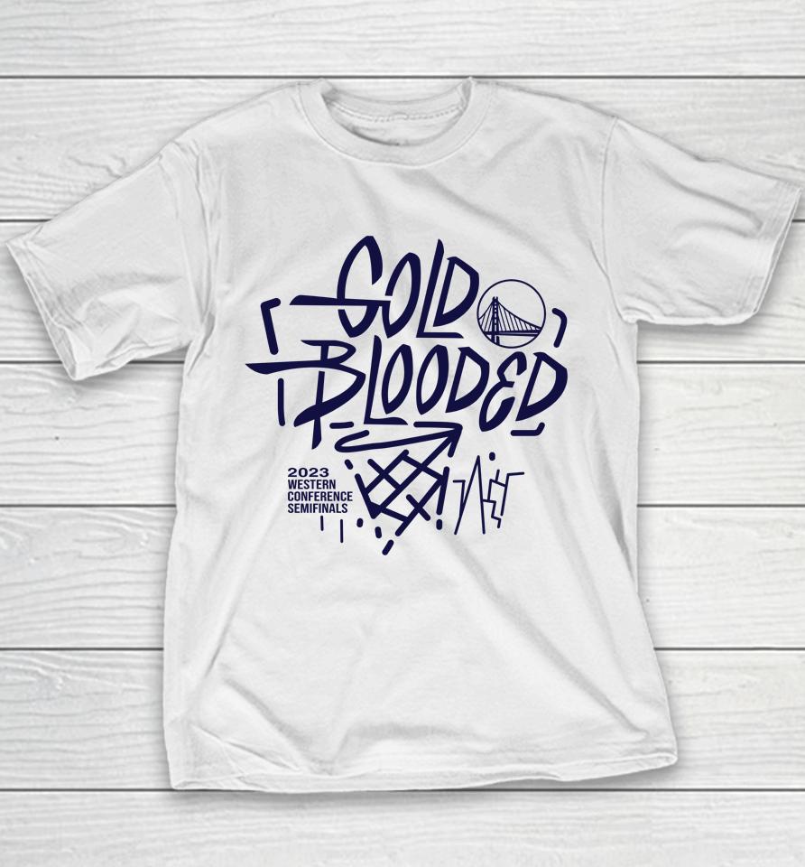 Gold Blooded 2023 Western Conference Semifinals Youth T-Shirt