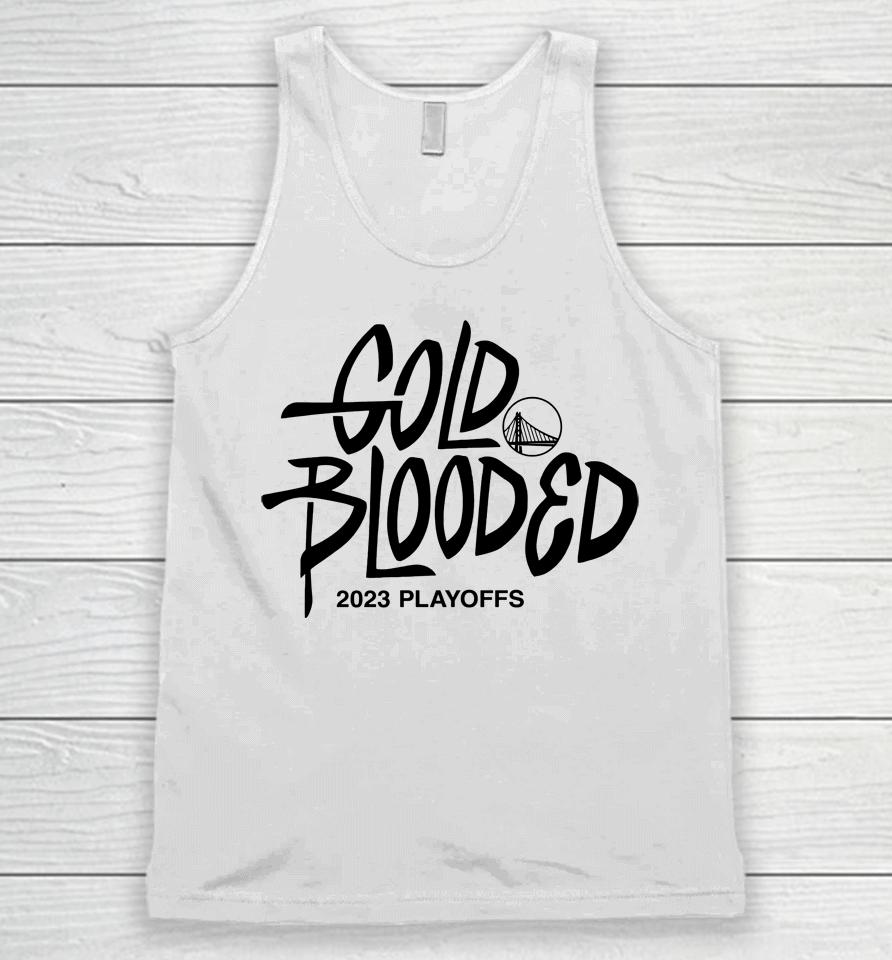 Gold Blooded Warriors Unisex Tank Top