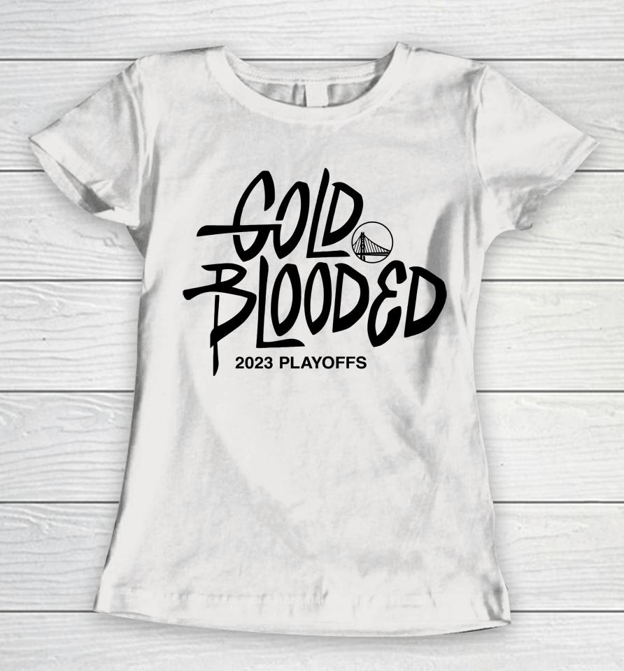 Gold Blooded Warriors Women T-Shirt