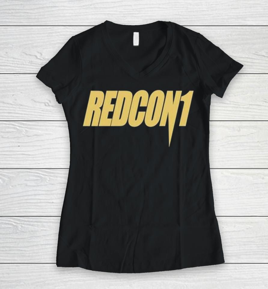 Gold Coach Prime Redcon1 Women V-Neck T-Shirt