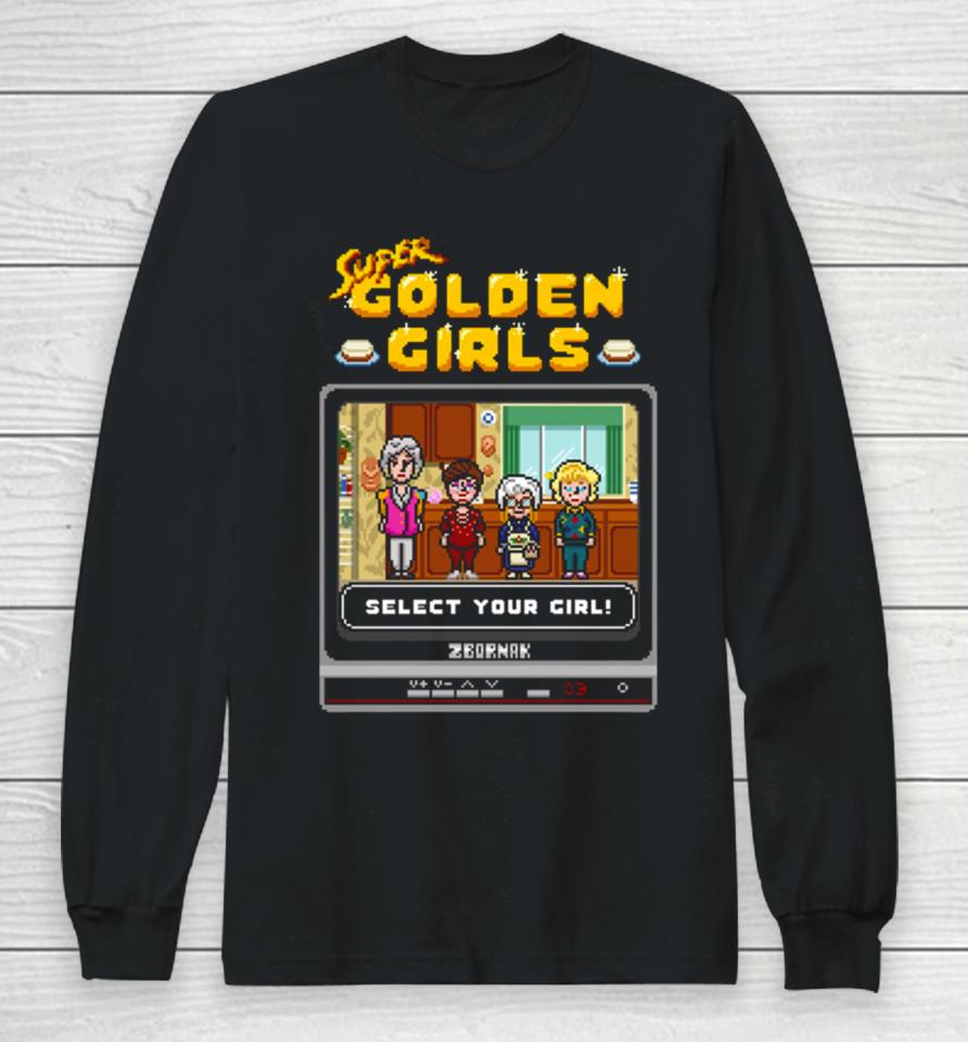 Golden Girls The Video Game Long Sleeve T-Shirt