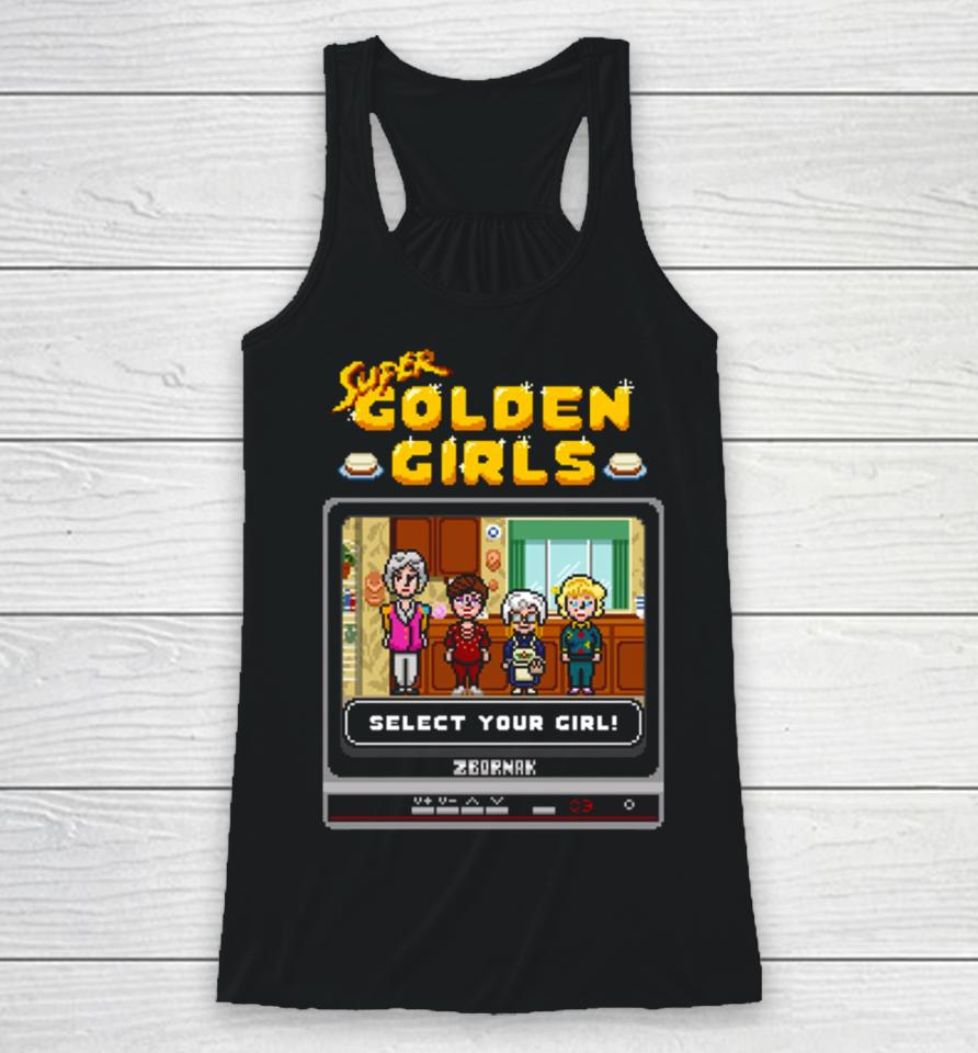 Golden Girls The Video Game Racerback Tank