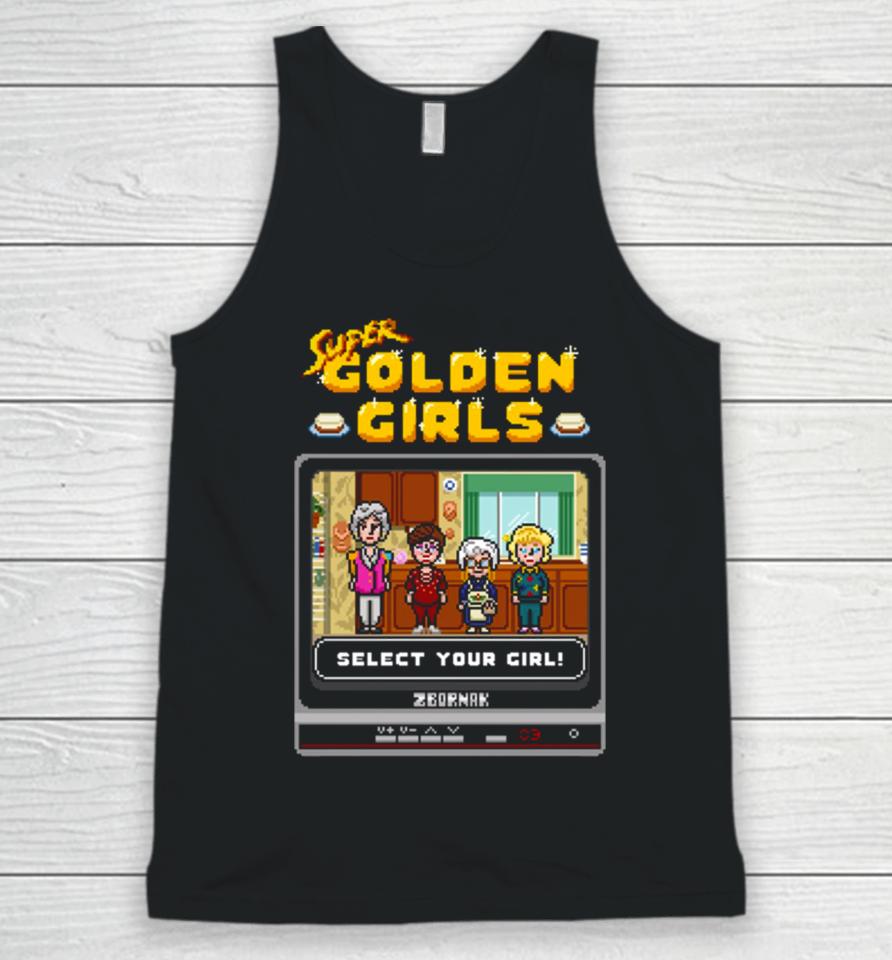 Golden Girls The Video Game Unisex Tank Top