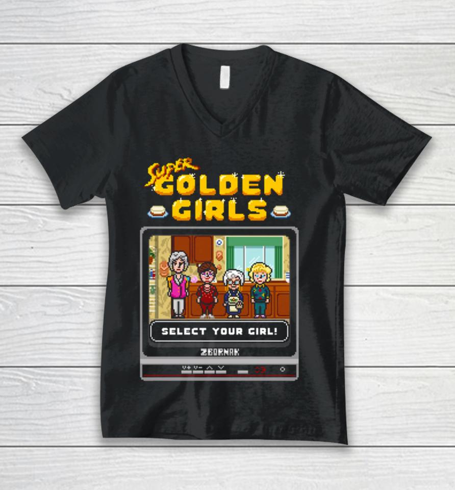Golden Girls The Video Game Unisex V-Neck T-Shirt