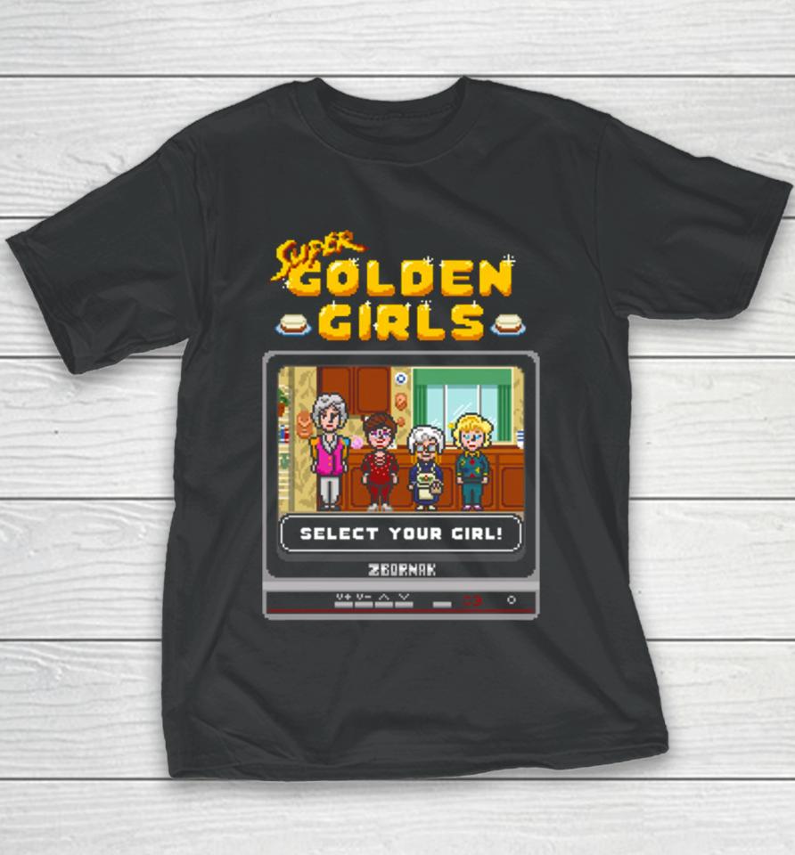 Golden Girls The Video Game Youth T-Shirt
