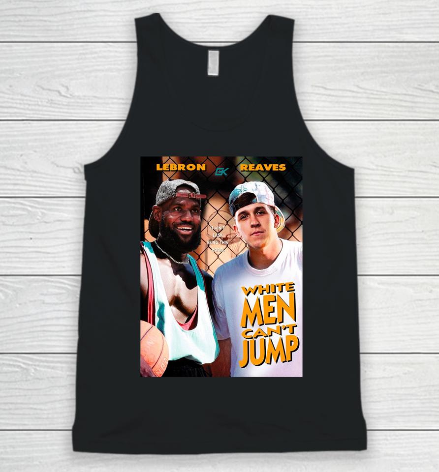 Golden Knight Lebron Reaves White Men Cant Jump 2023 Unisex Tank Top