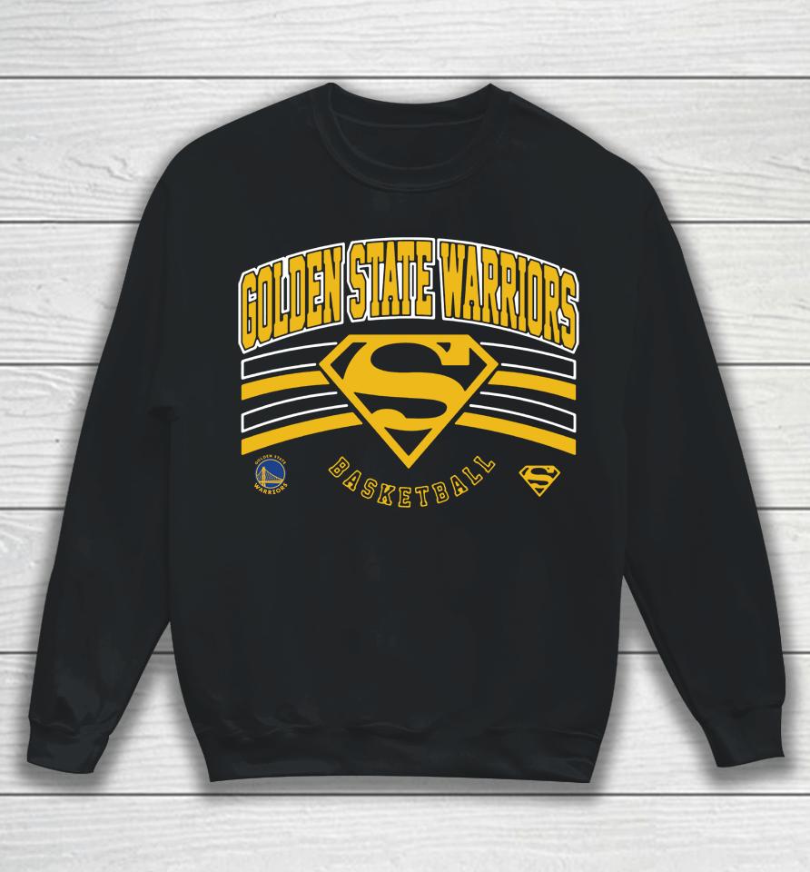 Golden State Warriors 2022 Dc Superman Basketball Graphic Sweatshirt