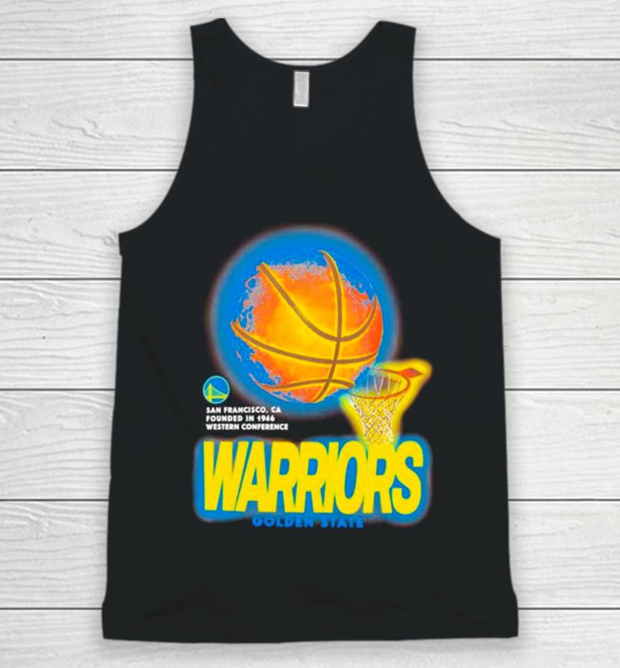 Golden State Warriors Basketball Net Nba Vintage Unisex Tank Top