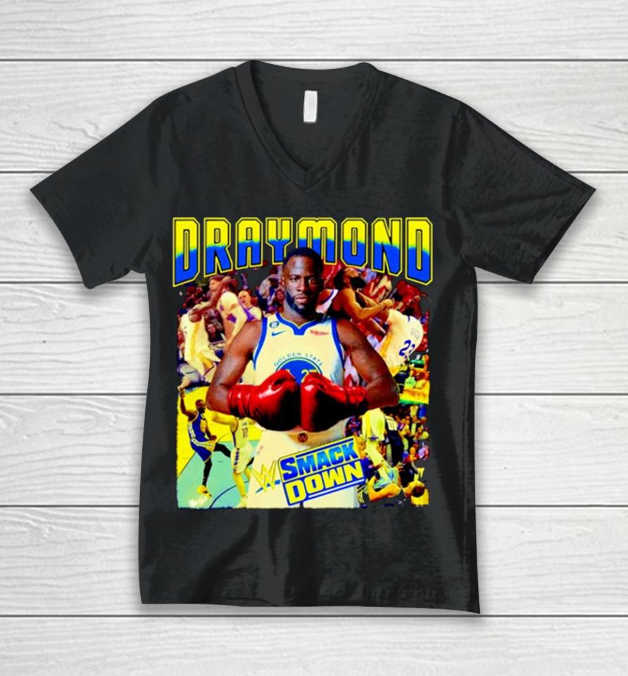 Golden State Warriors Draymond Smackdown Unisex V-Neck T-Shirt